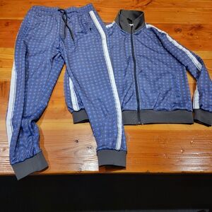 Jianwang 2 pc Tracksuit Men L